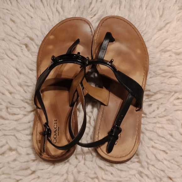 Coach  leather sandals - Picture 14 of 14